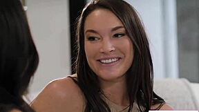 Straight Babe Turns Lesbian with Busty Best Friend