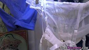 busty stepdaughter blows huge dick in hardcore taboo scene