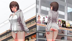 Girl Loves Night Strolls Naked, Masturbating at Doors