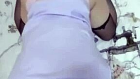 Too Slutty! Teach Her with Cock in Perfect Back Entry!