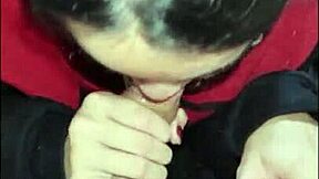 White Wolf OFC Delivers Epic Blowjob To End The Night With White Moon