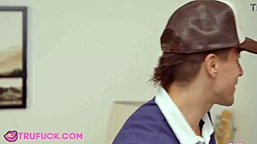 i'm river lynn, riding jay romero like a real cowgirl with my petite body