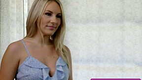 teen seduces friend bunny madison to lick big tits