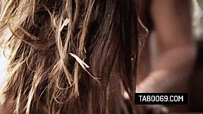 two teens adriana chechik and sadie pop stayed out past curfew and got caught by neighbor