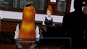 complete gameplay - harem hotel part 8 with big cock deepthroat