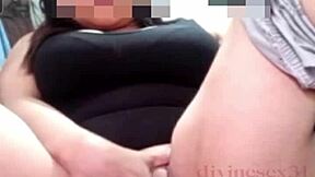 jugando en video llamada caliente con mi novio