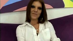 Busty Milf Kayla Quinn Fucked In Interracial Session