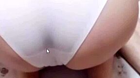 Wife Sucks Cock While Watching Soccer, Balls Bounce With Goals 😈