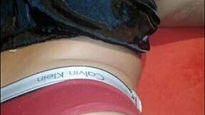 Feeling excited, I sell my tits and pussy at the party, masturbating for buyers.