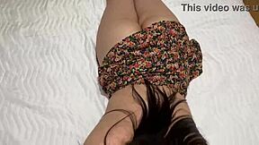 fucking my naughty tinder date in her sexy tight dress.