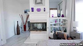 Dressed as sexy bunny, milf Jessica Ryan rocks buttplug show for Robby after naughty reveal! 🐰