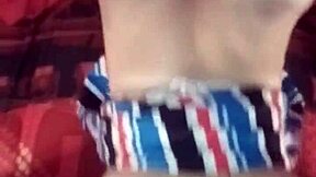 Santinha gives pussy with anal plug to Gaucholuiz