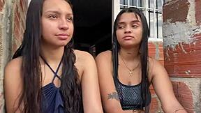 I bang my hermanastra hard when parents are away