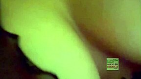 Latina couple tries banana humiliation first time