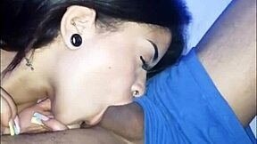 watch me give the best blowjob to this monster cock