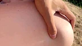 Real sex happens on the beach in public