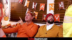 teens swap stepdads to save thanksgiving night