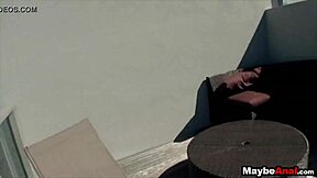 Amateur brunette evelyn lacie has first anal adventure with assfucking and orgasm