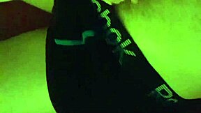 young amateur girl rubs and sucks cock