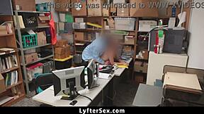 Teen caught hiding pricey lingerie under her clothes