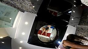 skinny latina interviewed about her beautiful natural tits in doggystyle