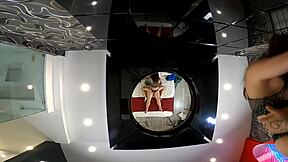 skinny latina interviewed about her beautiful natural tits in doggystyle