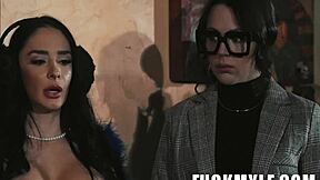 sheena ryder and whitney wright with rion king