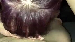 Young Guy Being Sucked Off By Older Mature Woman