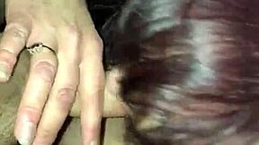 Young Guy Being Sucked Off By Older Mature Woman