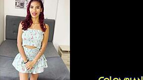 Petite teen, ready for casting couch with big boobs?