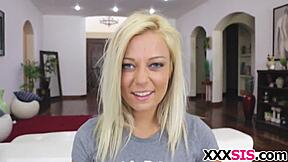 Blonde Kenzie Green Gets Banged With Monster Cock In Ass And Blowjob Group