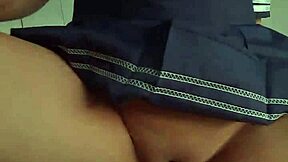 Horny schoolgirl with huge tits gets her tight pussy fucked 😍