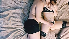 Redhot Fox bends over for doggystyle orgasm in homemade cowgirl!