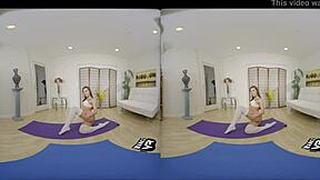 Hot Yoga Girl Rides Monster Cock in Reality POV