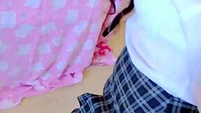 Young Latina Student Obeys Prof for Homemade Anal in Apartment