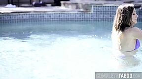 Kinky teen earns a messy cumshot after wild play