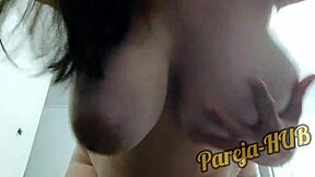 I fuck the teen 18+ latina with natural tits from oxxo after her shift!