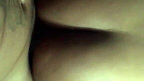 Young ebony amateur bounces on big black cock