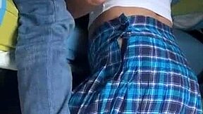 Hot Babe Sucks Dick Until Cumshot