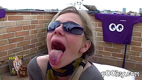 big dick tempts amateur teen minnie mouth in sexy lingerie for oral fun