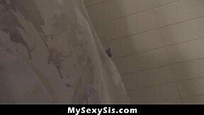 Stepsis Sucks Stepbro's Big Cock Bent Over for Hiding Report Card