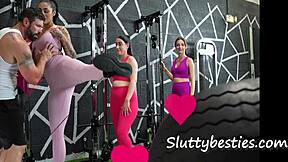 Sluttybesties com - Free gym membership for all your pussies! 😜