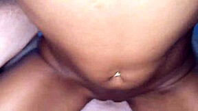 Latin girl spends time with white amateur boyfriend