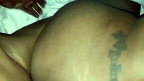 ebony babe with big ass takes monster cock killin that pussy hard 😈