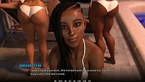 Wow, check out this amateur teen's big butt in anal action