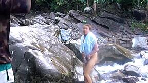 stranger fucks my pussy on the falls