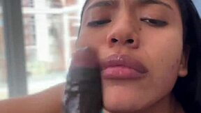 Deep Blowjob With Big Black Cock - Amateur Couple - Nysdel