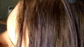 russian teen with tattoo gives deepthroat in homemade video