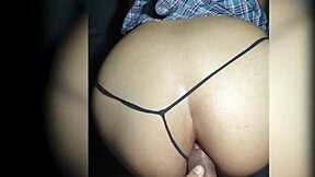 Teacher bends over student for hardcore doggystyle and cumshot blackmail