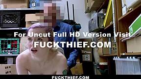 this teen avoids criminal record by fucking thief doggystyle